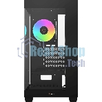 Корпус Ocypus Gamma C52 BK ARGB, Mini-Tower, чёрный, 3 x 120 мм