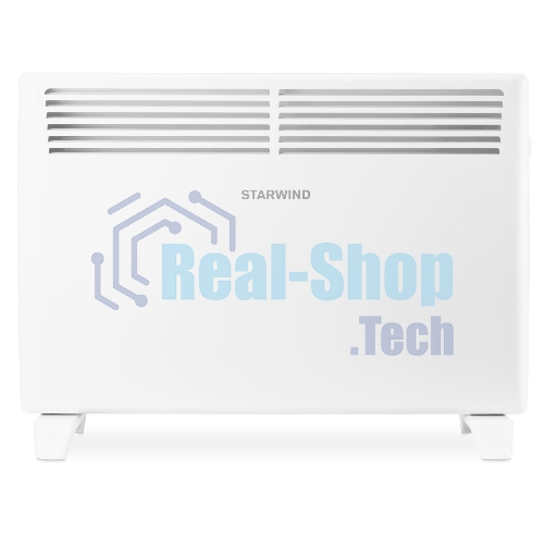 Конвектор Starwind SHV1015 белый, 1500 Вт, 20 м2, термостат