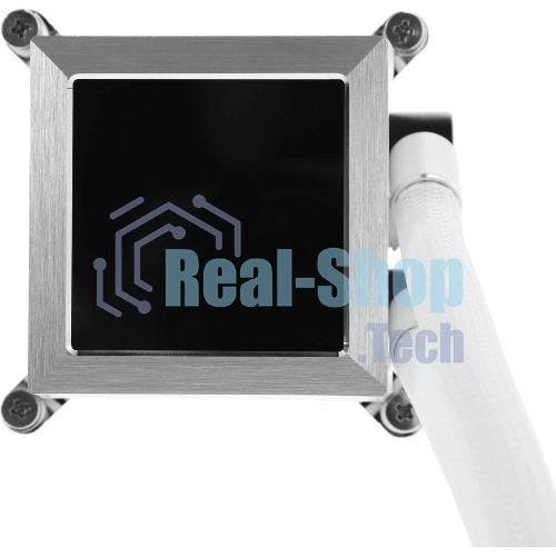Система жидкостного охлаждения Lian-Li HydroShift LCD 360S Soc-AM5/AM4/1700 белый 4-pin 29.8dB Al+Cu LCD 330W Ret (G89.GHSLCD36SW.R0)