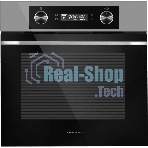 Шкаф духовой электрический Maunfeld AEOH60102S, 60л, дверца с 3 стеклами, нержавеющая сталь