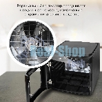 Сушка для фруктов и овощей Hyundai HYFD-P1203 12под. 500 Вт, черный