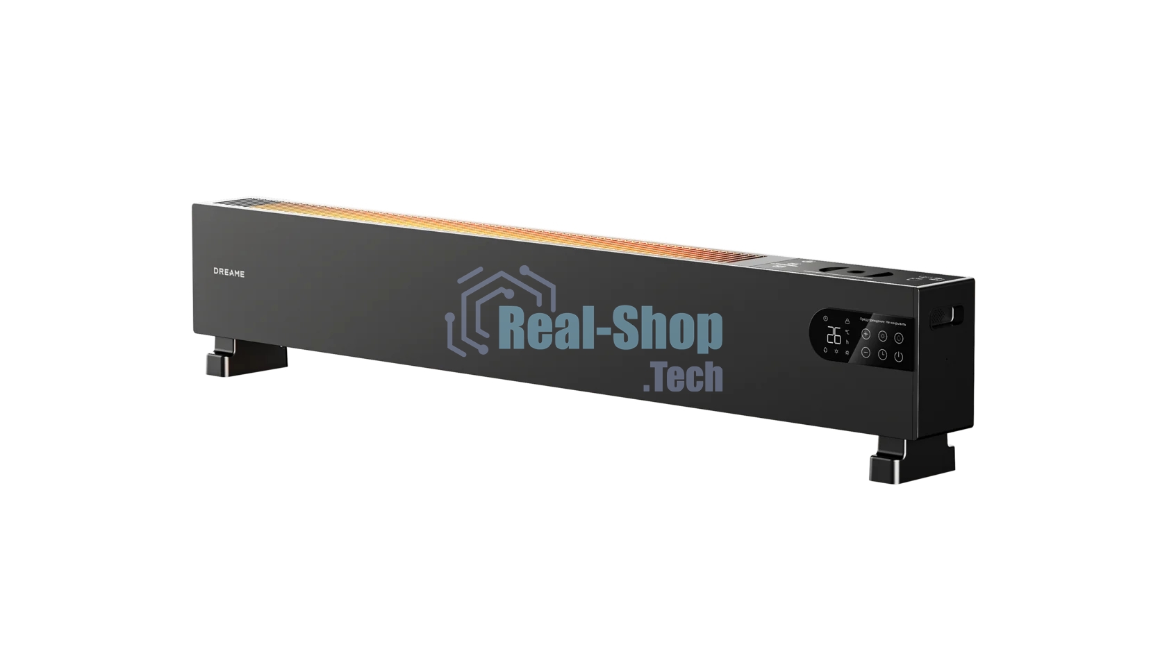 Конвектор Dreame HT30 Ultra чёрный, 25 м², 2200 Вт, термостат, WiFi