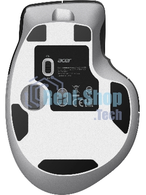 Мышь беспроводная Acer OMR405 черный, 4800 dpi, радиоканал, Bluetooth, USB, кнопки - 8