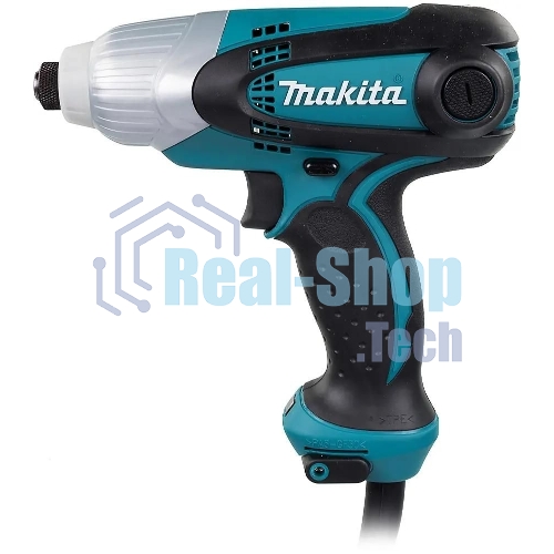 Дрель-шуруповерт Makita TD0101F, 230 Вт, 100 Нм, щеточный, ударный