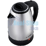 Чайник электрический Starwind SKS1771 1.8 л, 1700 Вт, серебристый/черный корпус: металл/пластик