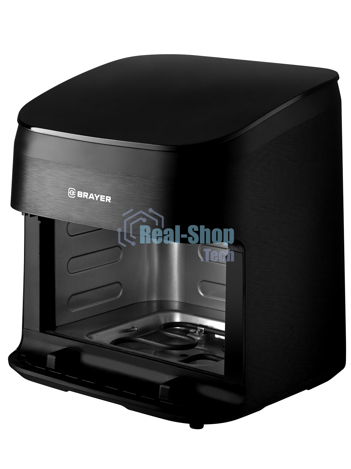 Аэрогриль Brayer BR2057 черный, 2200 Вт, 8.5 л, сенсор, 10 программ