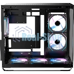 Компьютерный корпус Ocypus Iota C70 BK ARGB ATX/win/black/6 ARGB fans/no PSU/Tempered Glass
