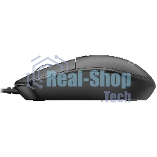 Мышь проводная Acer OMW401 черный, 2000 dpi, USB, кнопки - 4