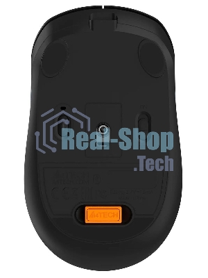 Мышь беспроводная A4Tech Fstyler FB10C черный/синий, 2000 dpi, радиоканал, Bluetooth, USB, кнопки - 4
