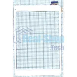Сенсорное стекло (тачскрин) ZHC-0395A, белое