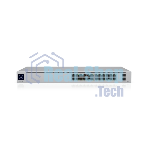 Коммутатор 24PORT 1000M 2SFP POE USW-PRO-24-POE Ubiquiti