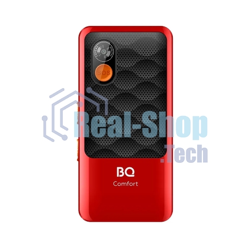 Мобильный телефон BQ 2006 Comfort красный/черный