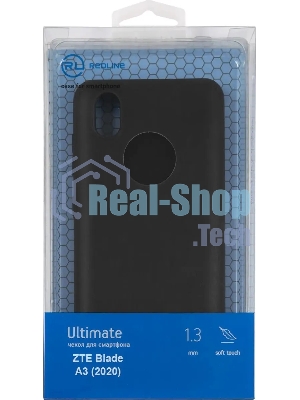 Чехол (клип-кейс) Redline для ZTE Blade A3 2020 УТ000026591 черный