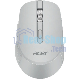 Мышь беспроводная Acer OMR310 светло-серый, 1600 dpi, радиоканал, Bluetooth, USB, кнопки - 7
