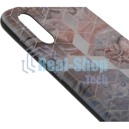 Чехол (клип-кейс) Gresso Meridian, для Samsung Galaxy A02, золотистый/синий gr17aaae8918