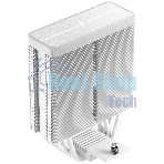 Кулер для процессора DEEPCOOL AG400 WH ARGb V2 белый 120мм алюминий+медь 2100rpm 31.6db 4-pin 220W 152мм