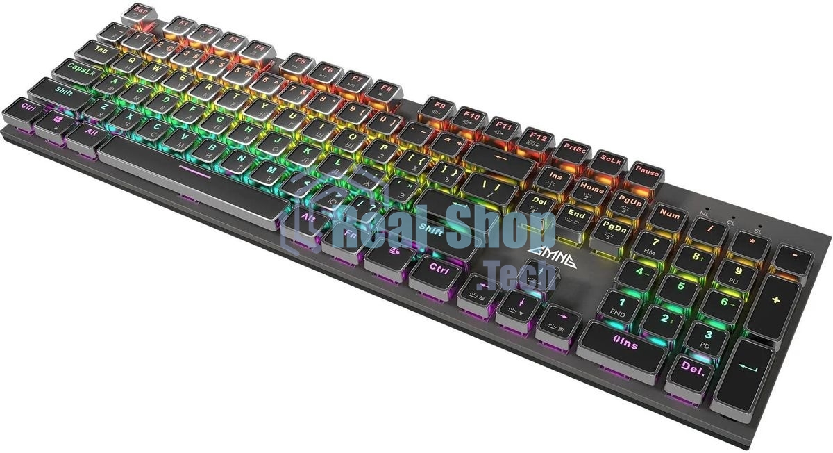Клавиатура проводная GMNG GG-KB815X (1913914), USB, черный + белый