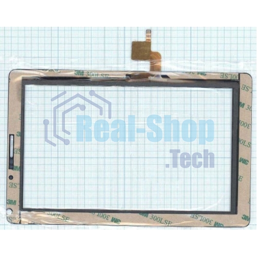 Сенсорное стекло (тачскрин) FPC-TP070247(V1801)-01, белое
