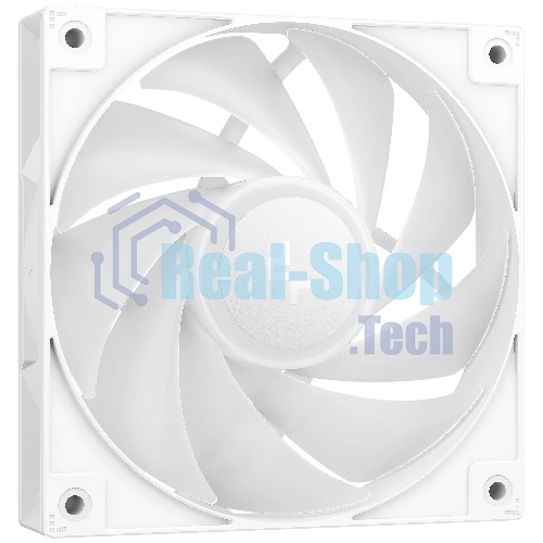 Кулер для процессора DEEPCOOL AG400 WH ARGb V2 белый 120мм алюминий+медь 2100rpm 31.6db 4-pin 220W 152мм