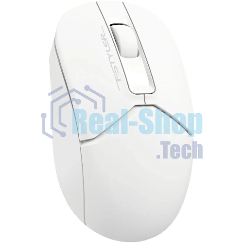 Мышь беспроводная A4Tech Fstyler FB12S белый, 1200 dpi, радиоканал, Bluetooth, USB, кнопки - 2