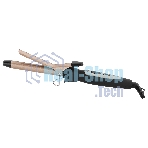 Щипцы для завивки волос BBK BST2500 черный/шампань, 19 мм, 200 °C, 1 режим