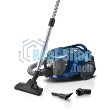 Пылесос Bosch BGS412000 синий/черный, 2000 Вт, уборка сухая, пылесборник контейнер 2.4 л