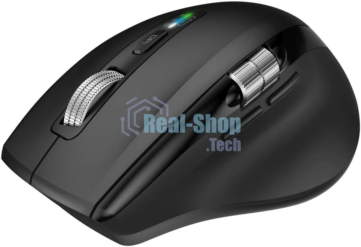 Мышь беспроводная Acer OMR406 черный, 4800 dpi, радиоканал, Bluetooth, USB, кнопки - 8