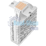 Кулер для процессора DEEPCOOL AG400 WH ARGb V2 белый 120мм алюминий+медь 2100rpm 31.6db 4-pin 220W 152мм