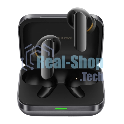 Наушники TWS Realme Buds Air 7 Pro RMA2407 черный/темно-серый, внутриканальные, Bluetooth, активное шумоподавление, до 48 ч