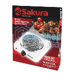 Плитка электрическая Sakura ПЭ-08 1500Вт 145мм 1конф/спир