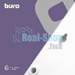 Сетевой фильтр Buro BU-SP1.8 USB 2A-W 1.8 м, 6 розеток, белый, коробка