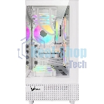 Компьютерный корпус Aerocool/Formula Crystal Z8 белый без БП ATX 9x120мм 7x140мм 1xUSB 2.0 1xUSB 3.0 1xUSB3.1 audio bott PSU