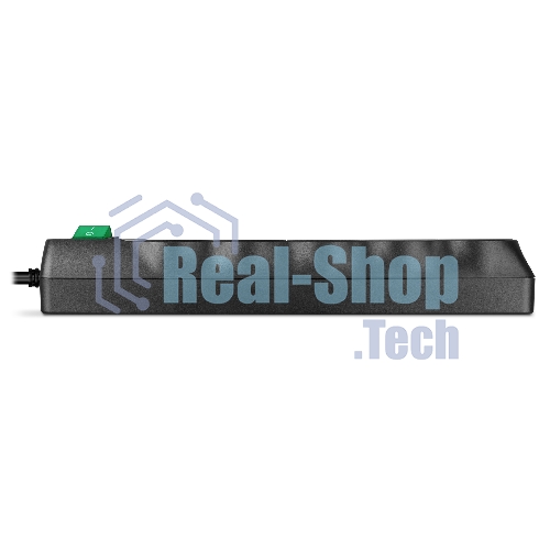 Сетевой фильтр SVEN SF-10E-16 3,0 м (10 розеток) черный