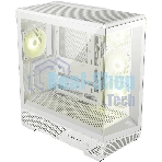 Компьютерный корпус MSI MAG PANO 130R PZ White 2xUSB 3.2 Gen 1, 1xUSB 3.2 Gen2 Type-C, 3x120мм ARGB Reverse Blade Fan, 1x120мм ARGB Fan, 1 to 3 Fan PWM Splitter, Tempered Glass Window