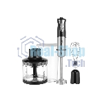 Блендер погружной Centek CT-1342 1400 Вт, черный/стальной