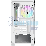Корпус Ocypus Gamma C52 WH ARGB, Mini-Tower, белый, 3 x 120 мм