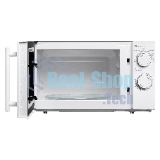 Микроволновая печь BBK 20MWS-771M/WM белый, 20 л, 700 Вт, переключатели - поворотный механизм