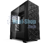 Компьютерный корпус PcCooler C3D510 BK ARGb черный без БП ATX 3x120мм 2xUSB3.0 1xUSB3.1 audio bott PSU
