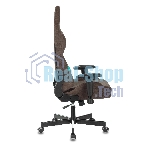 Кресло Бюрократ VIKING KNIGHT LT10 FABRIC коричневый, ткань, 120 кг, механизм качания