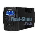 Источник бесперебойного питания SVEN Pro 650 650VA/390W LCD, USB, RJ-45 (2 EURO)