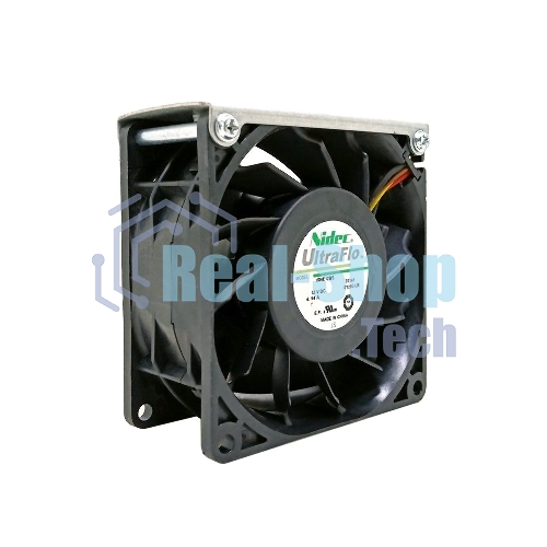 Вентилятор для корпуса Chenbro 384-FAN000014BA0 черный, 80 мм, 11000 об/мин, 4 pin