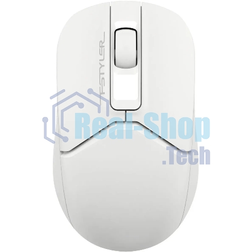 Мышь беспроводная A4Tech Fstyler FB12S белый, 1200 dpi, радиоканал, Bluetooth, USB, кнопки - 2