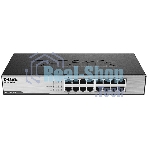 Коммутатор неуправляемый D-Link DES-1016D/I1A с 16 портами 10/100Base-TX