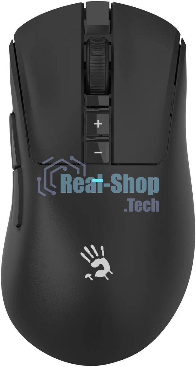 Мышь A4Tech Bloody R73 Pro черный оптическая 26000dpi беспров. USB-C 7but (R73 PRO BLACK)