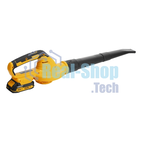 Воздуходувка аккумуляторная Denzel AB-500, 60 м/с, 500 м3/ч, Li-Ion, 20 В