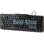 Клавиатура Oklick 170M проводная, USB Type-A, чёрный