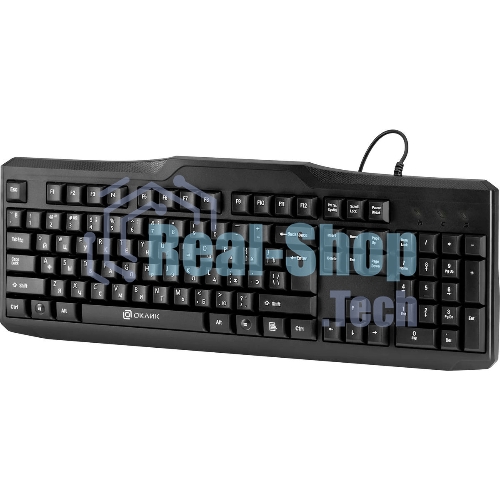 Клавиатура Oklick 170M проводная, USB Type-A, чёрный