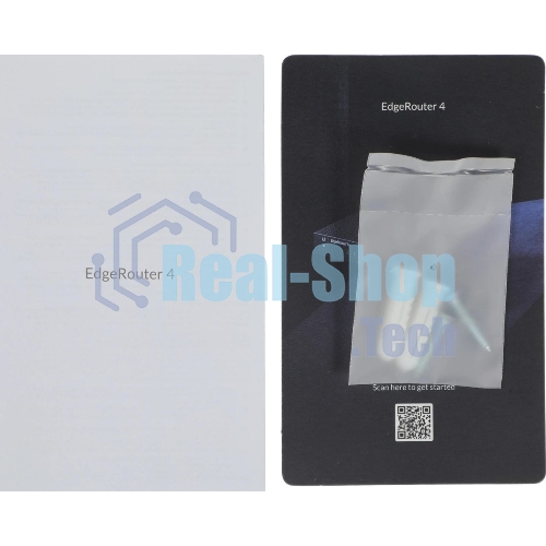 Маршрутизатор Ubiquiti ER-4-EU EdgeRouter 4 4 ядра (1 ГГц), 3х 1G RJ45, 1х SFP