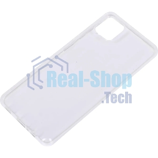 Чехол (клип-кейс) BoraSCO Silicone case для Samsung Galaxy A12/M12 прозрачный
