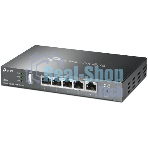 Роутер TP-Link SafeStream ER605 10/100/1000BASE-TX черный